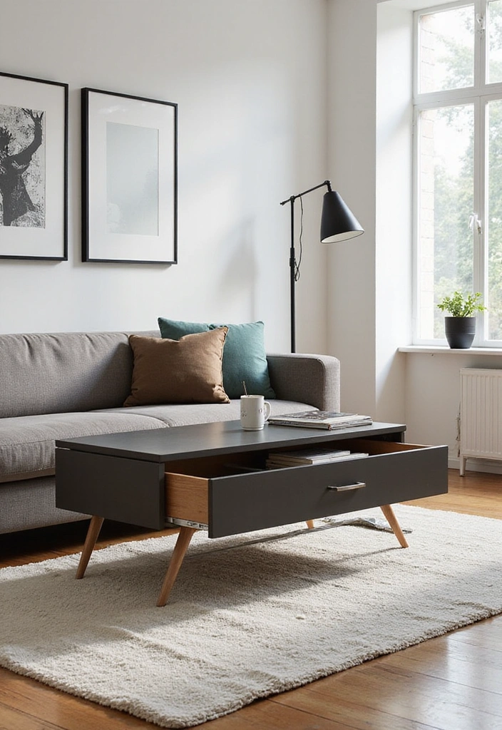 Illustration of Functional Minimalist Interior Design