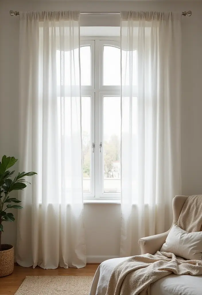 17 Minimalist Home Decor Hacks That’ll Simplify Your Life! - 13. Choose Simple Window Treatments