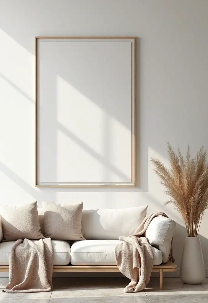 17 Minimalist Home Decor Hacks That’ll Simplify Your Life! - 4. Embrace Minimalistic Art