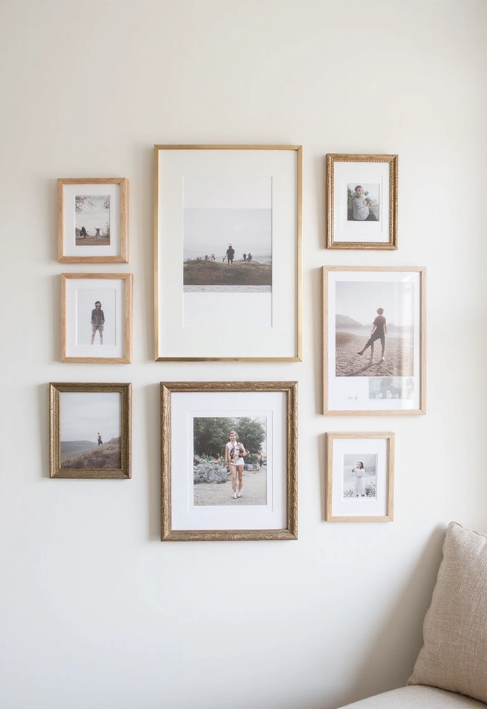 17 Minimalist Home Decor Hacks That’ll Simplify Your Life! - 6. Curate a Minimalist Gallery Wall