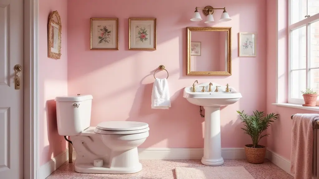 14 Vintage Pink Bathroom Ideas That Bring Timeless Charm to Your Home (Check Out #7!)