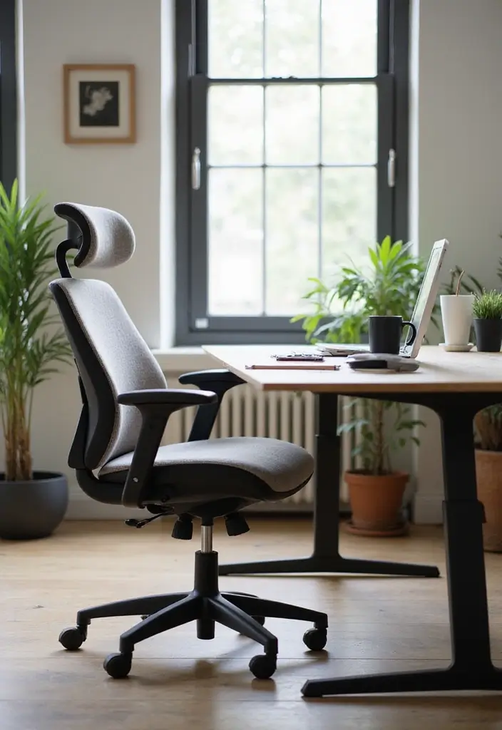 13 Home Office Hacks That'll Boost Your Productivity (and Make You Love Working From Home!) - 8. Invest in Ergonomic Furniture