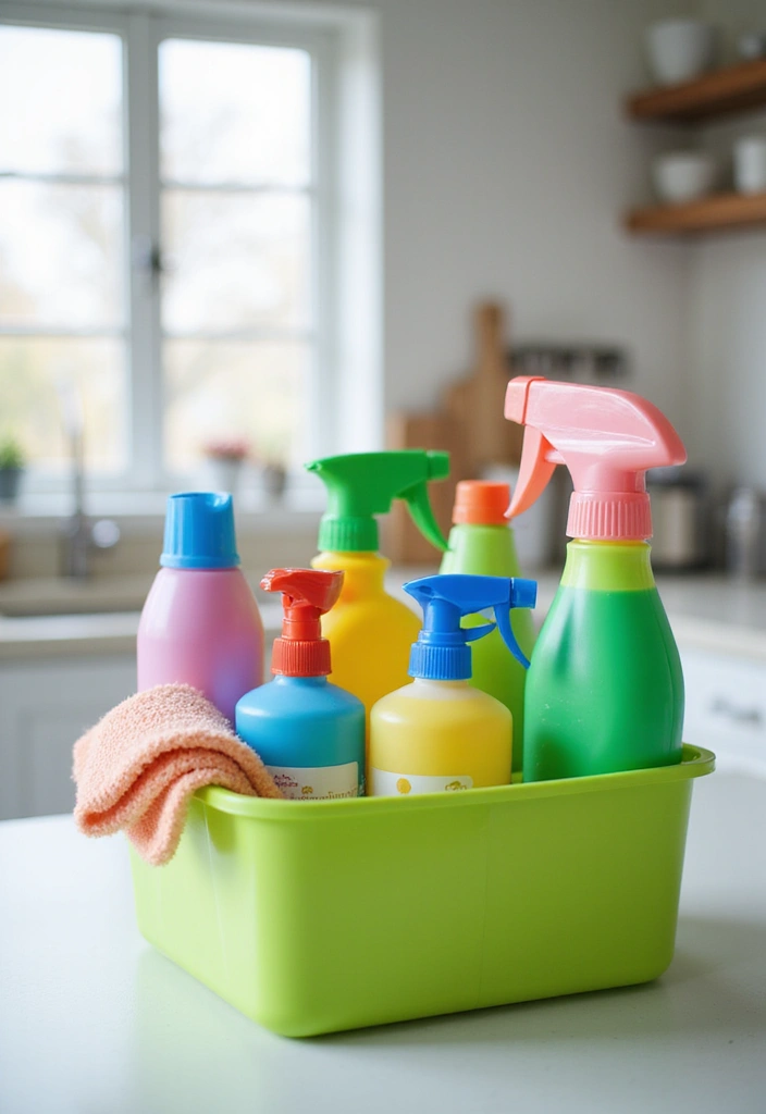 15 Essential Items for Your First Apartment Checklist (You Won't Want to Forget #7!) - 3. Cleaning Supplies