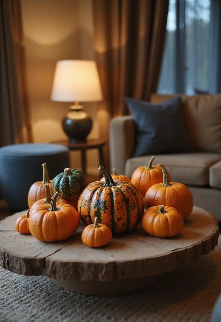 13 Spooky Halloween Decor Ideas for Small Apartments (#9 is my fave!) - 4. Pumpkin Decor