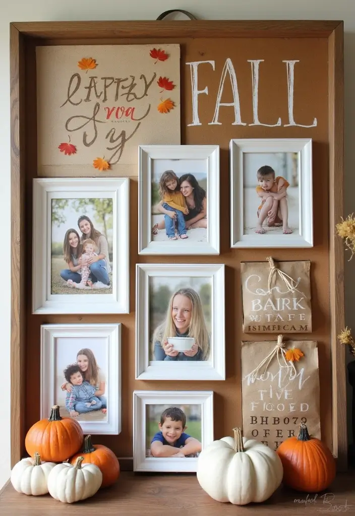20 Cozy Fall Home Decor Ideas That Will Wrap You in Warmth This Season! - 20. Personalized Fall Decor