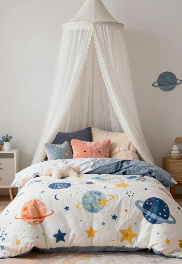 19 Colorful Kids Room Decor Ideas That Your Children Will Absolutely Love! - 6. Creative Bedding 1