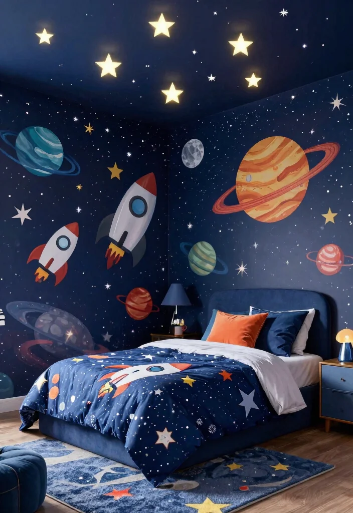 19 Colorful Kids Room Decor Ideas That Your Children Will Absolutely Love! - 8. Thematic Decor Elements 1