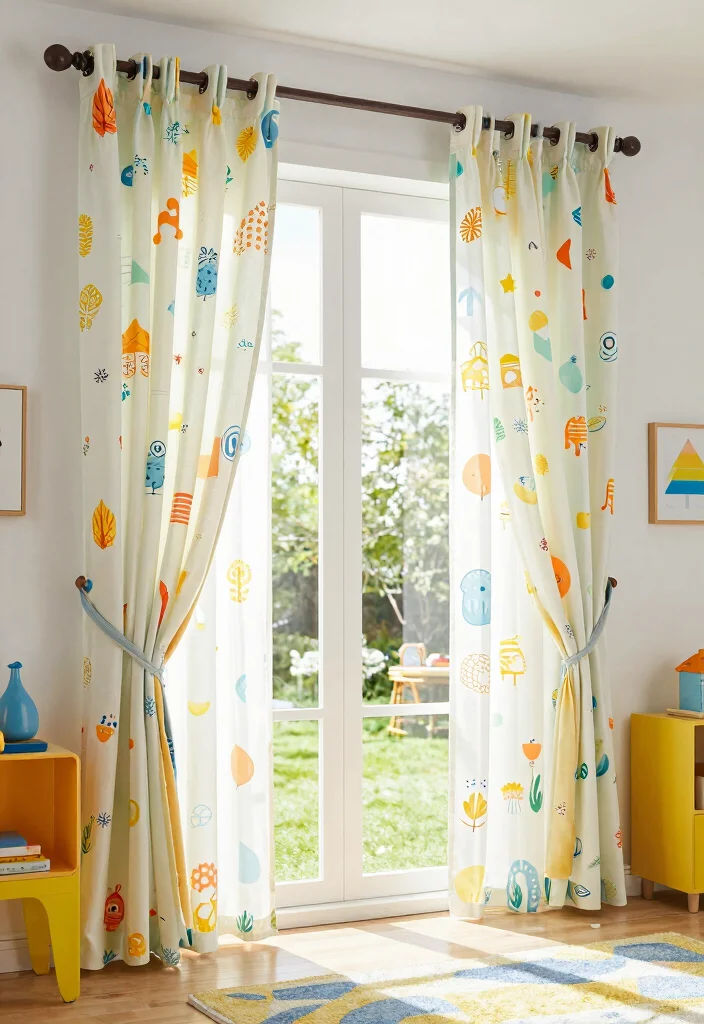 19 Colorful Kids Room Decor Ideas That Your Children Will Absolutely Love! - 9. Colorful Curtains 1
